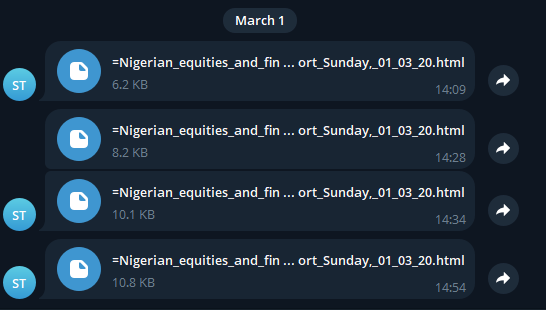 Telegram Delivery: HTML Reports Sent to Subscribers